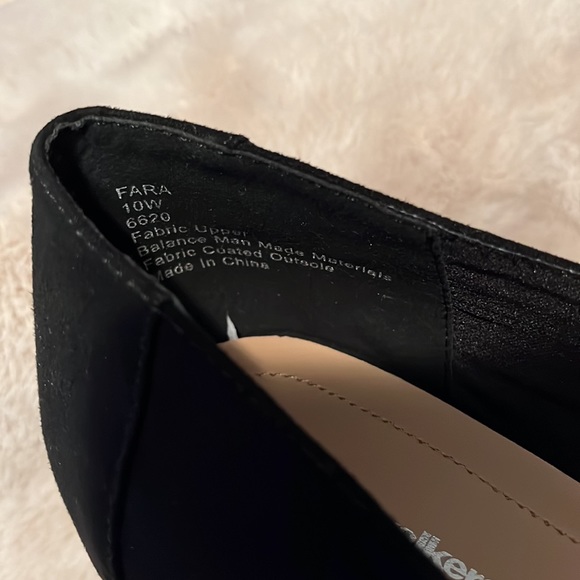 New black shoes size 10W - Picture 4 of 5